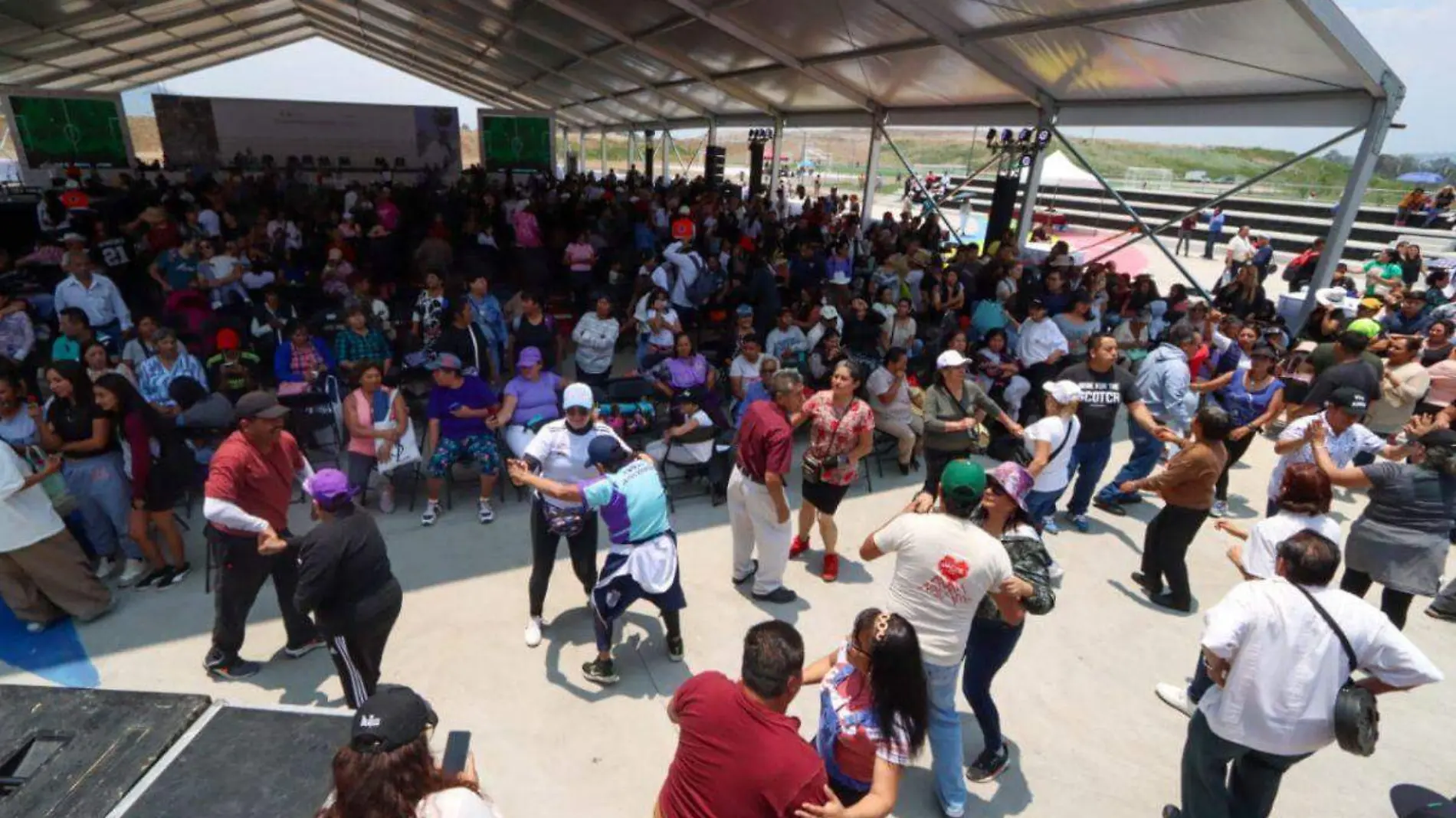 Sonido La Changa_inauguracion Bailodromo Iztapalapa